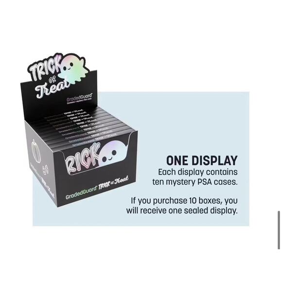 10x GradedGuard Trick or Treat (PSA) - Sealed Box - Picture 1 of 8